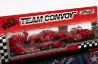 MATCHBOX TRUCKS: Six&nbsp;limited edition&nbsp;Matchbox Super Stars/Convoy&nbsp;model&nbsp;including a France 98 World Cup Matchbox Convoy, a Texas Rangers All Star Game Truck, a 1995 Super Truck Transporter Rick Carelli and a more - 2