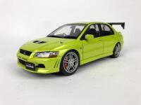 MITSUBISHI: Three 1:18 scale Mitsubishi Lancer Evolution cars produced by AutoArt (NB description) - 12
