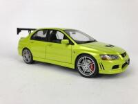 MITSUBISHI: Three 1:18 scale Mitsubishi Lancer Evolution cars produced by AutoArt (NB description) - 14
