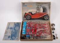 MG: A Gakken, Japan, 1:16 scale, Classic&nbsp;Car Series (No. 6), 1948 MG TC Midget, all parts sealed in box