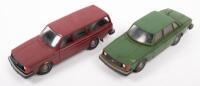 VOLVO: Two&nbsp;1:18&nbsp;scale unbranded&nbsp;models including a Volvo 244 DL and a Volvo 245 DL Wagon