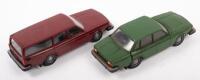 VOLVO: Two&nbsp;1:18&nbsp;scale unbranded&nbsp;models including a Volvo 244 DL and a Volvo 245 DL Wagon - 2