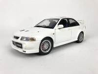 MITSUBISHI: Three 1:18 scale Mitsubishi Lancer Evolution cars produced by AutoArt (NB description) - 19
