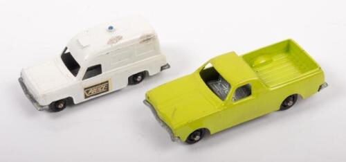 FUN HO! MODELS: Two approximately 1:80 scale Fun Ho! models, including a Holden Police Panel Van and a Utility