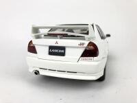 MITSUBISHI: Three 1:18 scale Mitsubishi Lancer Evolution cars produced by AutoArt (NB description) - 22