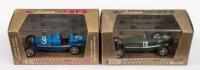 BUGATTI: Two&nbsp;1:43&nbsp;scale Brumm&nbsp;models, including two&nbsp;1933 Bugatti Tipo 59s,&nbsp;model No. R42, R173