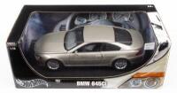 BMW: A&nbsp;1:18 scale Hot Wheels BMW 645Ci Platinum Metallic die-cast model - 2