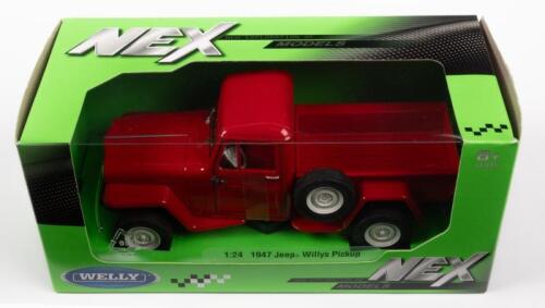 JEEP PICKUP: A 1:24 scale Nex model including a 1947 Jeep Willys Pickup