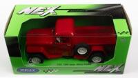 JEEP PICKUP: A 1:24 scale Nex model including a 1947 Jeep Willys Pickup