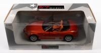 BMW Z3: A 1:18 scale&nbsp;1999 BMW Z3 roadster model, finished in orange paintwork - 2