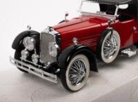 STUTZ: A 1:24&nbsp;scale Franklin Mint Precision Model, 1928 Stutz Black Hawk Boattail Speedster,&nbsp;in box - 2