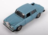 ROLLS ROYCE: A 1:24&nbsp;scale&nbsp;Rolls Royce silver shadow II&nbsp;model, finished in blue paintwork