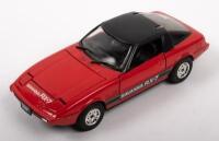 MAZDA RX-7: A&nbsp;1:28&nbsp;scale&nbsp;Mazda&nbsp;Savanna RX-7&nbsp;model, made in Japan by Eidai&nbsp;corporation, red in colour