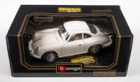 PORSCHE 356 B:&nbsp;A 1:18&nbsp;scale&nbsp;1962 Porsche&nbsp;356 B coup&eacute; model, finished in white paintwork