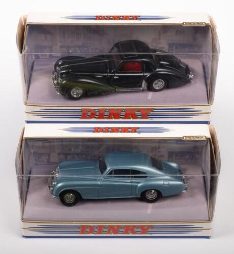 EUROPEAN: Two 1:43 scale Matchbox Dinky European vehicles including a 1955 Bentley R Continental and a Delahaye 145