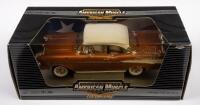 CHEVROLET BEL AIR:&nbsp;A 1:18&nbsp;scale&nbsp;1957 Chevy Bel Air model, finished in cooper and white paintwork
