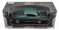 CHEVROLET BEL AIR:&nbsp;A 1:18&nbsp;scale&nbsp;1957 Chevy Bel Air model, finished in green paintwork