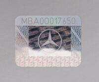 MERCEDES BENZ: A 1:18 scale 2012 Mercedes Benz GL Class, silver colour, by Norev Models, in box - 2