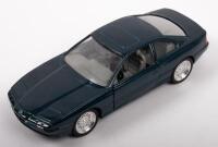 BMW: A 1:24 scale BMW 850i model, colour green, by Sunnyside Models, no box