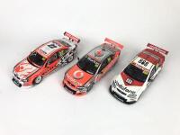 HOLDEN: Three 1:18 scale Holden Commodore V8 racing cars produced by Classic Carlectables (NB description) - 3