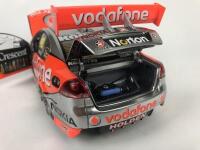 HOLDEN: Three 1:18 scale Holden Commodore V8 racing cars produced by Classic Carlectables (NB description) - 24