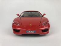 FERRARI: Three 1:18 scale Ferrari cars produced by Burago (NB description) - 23