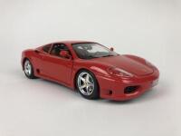 FERRARI: Three 1:18 scale Ferrari cars produced by Burago (NB description) - 24