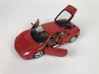 FERRARI: Three 1:18 scale Ferrari cars produced by Burago (NB description) - 28