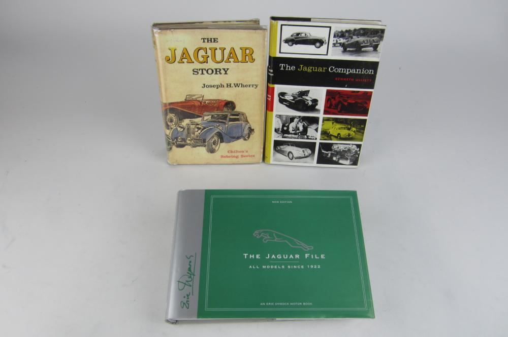 JAGUAR: Three hardcover Jaguar books. - Price Estimate: $30 - $50