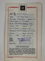TORANA: LH Series Torana Owner Manual and Owner Guide - 3