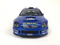 SUBARU: Three 1:18 scale Subaru Impreza rally cars produced by AutoArt (NB description) - 17