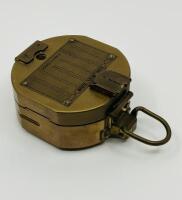COMPASS: A Brass Surveyor's Compass made by Stanley of London [Location: Sydney] - 5