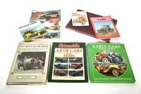 BOOKS: Eight motoring related publications including &lsquo;Early Cars&rsquo; by Michael Sedgwick, &lsquo;The Crown of the Road: The Story of the RACV&rsquo; by Susan Priestley & &lsquo;A-Z of Cars of the 1920s&rsquo; by Nick Baldwin [Location: Sydney]