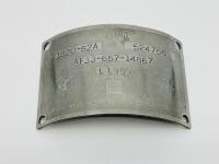 CURTISS-WRIGHT CYCLONE AIRCRAFT ENGINE IDENTITY PLATE:&nbsp;Curtiss-Wright 'Cyclone' Aircraft Engine Identity Plate [Location: Sydney]