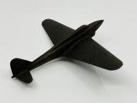 FAIREY BATTLE MODEL: 'Battle' Fighter Model 22cm wingspan, solid bronze [Location: Sydney] - 2
