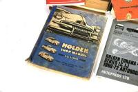 HOLDEN: Nine shop manuals and other publications relating to various models [Location: Sydney] - 2