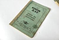 WORKSHOP MANUALS: 16 workshop manuals and other publications relating to various marques including Standard, Morris & M.G. including M.G. TC, Austin 1800 & Morris Minor [Location: Sydney] - 9