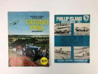 PHILLIP ISLAND: Two Phillip Island Official Souvenir Programmes, 1973 & 1978