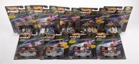 TEAM HOTWHEELS NASCAR: Nine 1998 Hot Wheels Nascar&nbsp;models including, Jerry Nadeau Ford Taurus, Mark Martin Ford Taurus, Dick Trickle Ford Taurus and more