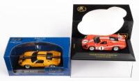 FORD MK IV, FORD GT: Two&nbsp;1:43&nbsp;scale Minichamps/IXO&nbsp;models, including a FORD MK IV Winner Le Mans 1967 A.J. Foyt, D. Gurney, and a Ford GT 2004
