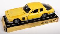 DINKY TOYS: A Dinky Toys No.188 Jensen FF in yellow, opening doors and hood - 2