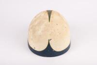 PUDDING-BASIN&nbsp;HELMET: A circa 1950s 'J.A.P' pudding-basin&nbsp;helmet, with neck leather&nbsp; [Location: Melbourne] - 7