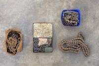MOTORCYCLE&nbsp;CHAINS: A collection of motorcycle chains&nbsp;[Location: Melbourne]