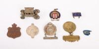 BADGES/PINS: A collection of assorted&nbsp;badges/pins [Location: Melbourne]