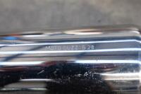 MOTO GUZZI MUFFLER: A Moto Guzzi Mille GT muffler chromed, with inscription on side 'MOTO GUZZI S 28' [Location: Melbourne] - 2