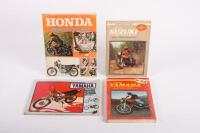 MOTORCYCLING SERVICE MANUALS: A collection of four motorcycle books including a 'Servicing Yamaha Motorcycles GT50B/GT80B/GTMXB' by Cycleserv Publications, a 'Honda CB250/360/CL360' by Cycleserv Publications and two others [Location: Melbourne]&nbsp;