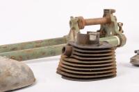 BSA: A collection of BSA Bantam parts including, BSA 150cc Bantam barrel piston, BSA Bantam front forks and others&nbsp; - 3