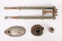 BSA: A collection of BSA Bantam parts including, BSA 150cc Bantam barrel piston, BSA Bantam front forks and others&nbsp; - 5