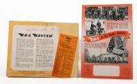 BSA: Two different BSA brochures, BSA overseas edition Oct 1950, BSA bantam overseas edition March 1952 [Location: Melbourne] - 2