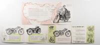 BSA: Three&nbsp;different BSA brochures, BSA Bantam 125cc, overseas edition March 1953, BSA Bantam overseas edition August 1953, 10000 miles on a BSA Bantam July 1954, all&nbsp;printed in England, in overall good condition&nbsp;&nbsp; - 2